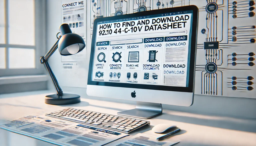 How to Find and Download the Official Connect ME 9210 4/8 -C 10V Datasheet: