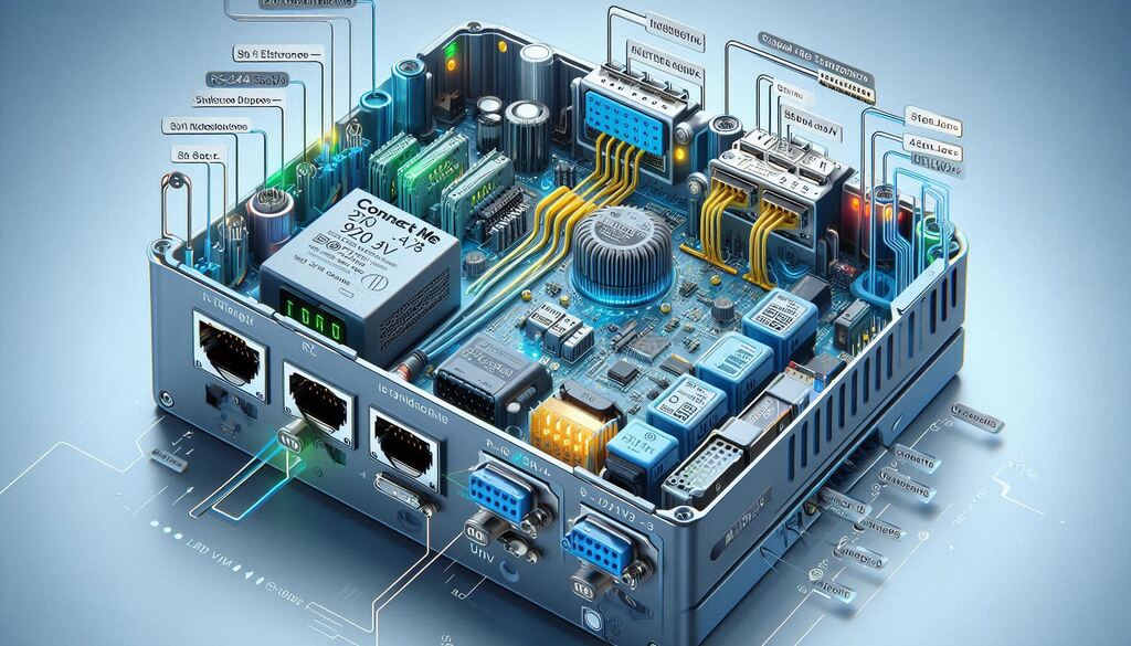 Connectivity Options in the Connect ME 9210 4/8 -C 10V: Ethernet, RS-232, and RS-485 Explained: