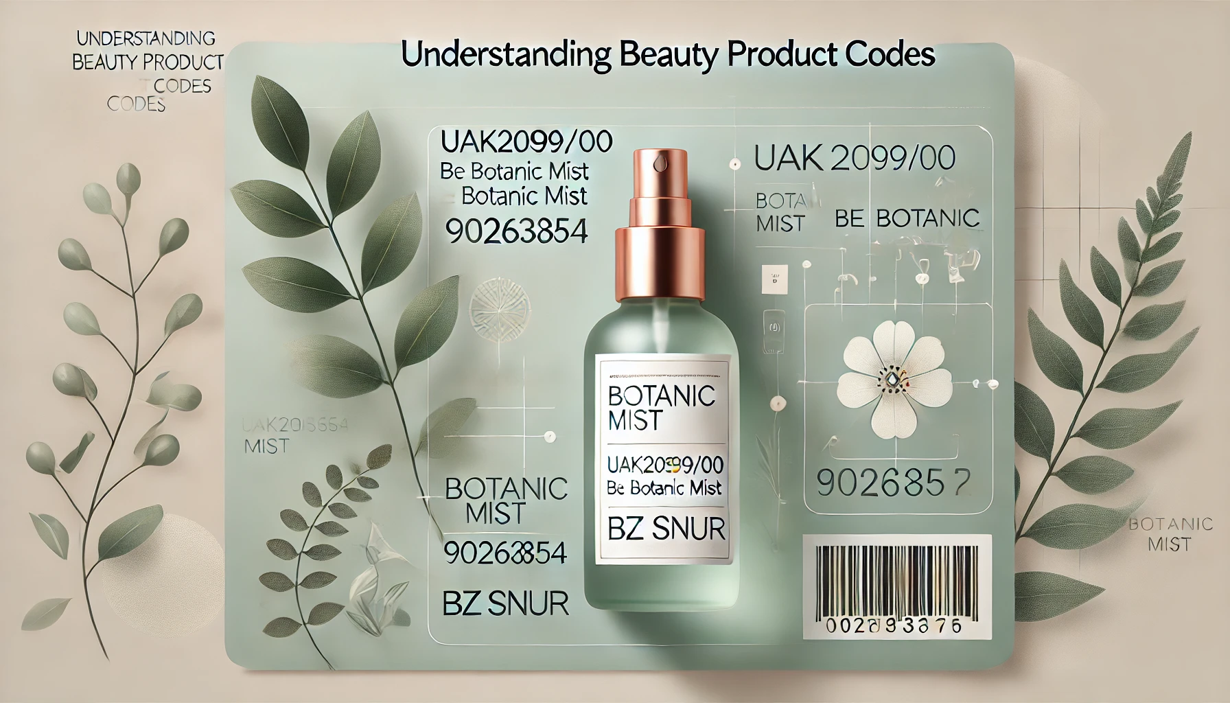 uak20899/00 - 90263854 be botanic mist bz snur