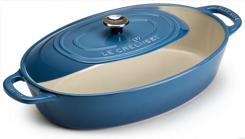 le creuset 11-19 blau schale