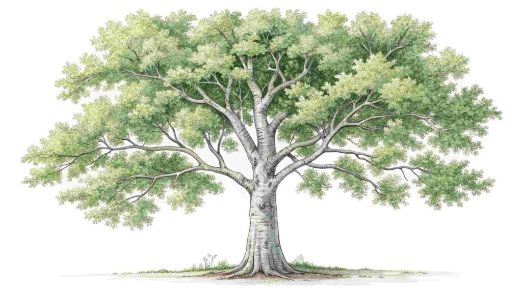 Physical Characteristics of Gray Poplar: